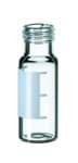 Zeige Details für 1.5 ml clear short thread vial with label Bild von 1.5 ml clear short thread vial with label