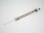 Zeige Details für Syringe; 250 µl; 25F; removable needle; 50 mm needle length; beveled tip Bild von Syringe; 250 µl; 25F; removable needle; 50 mm needle length; beveled tip