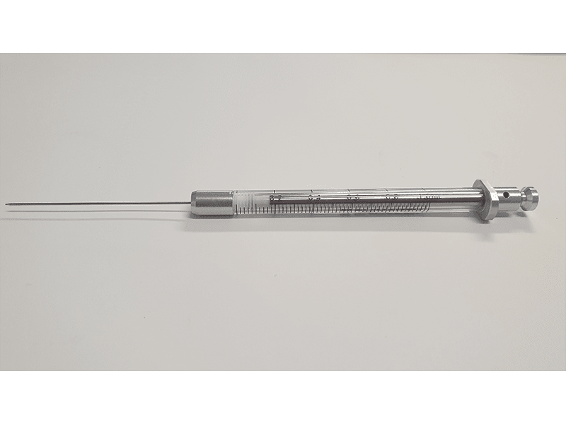 Bild von Syringe; 1 ml; gas tight; fixed needle; 22G; 57 mm needle length; cone tip